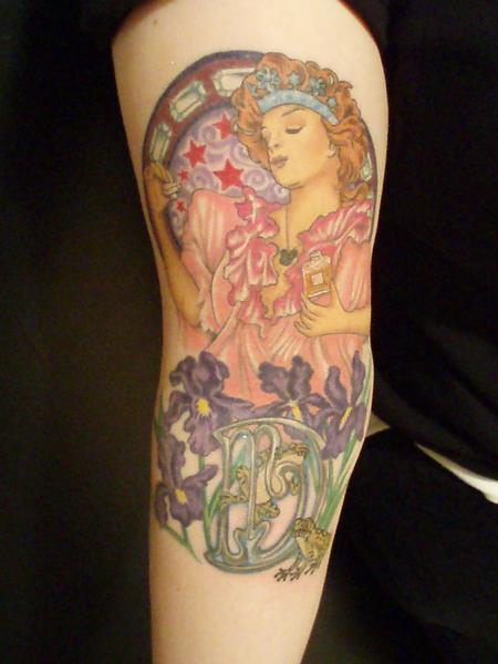 Tattoos - Goddess and Iris - 62429